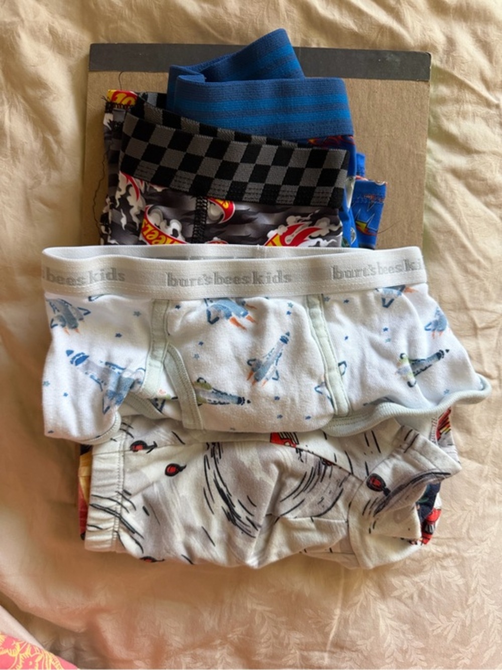 6 pairs of boys underwear cotton underwear hot wheels boys bundle back to school
